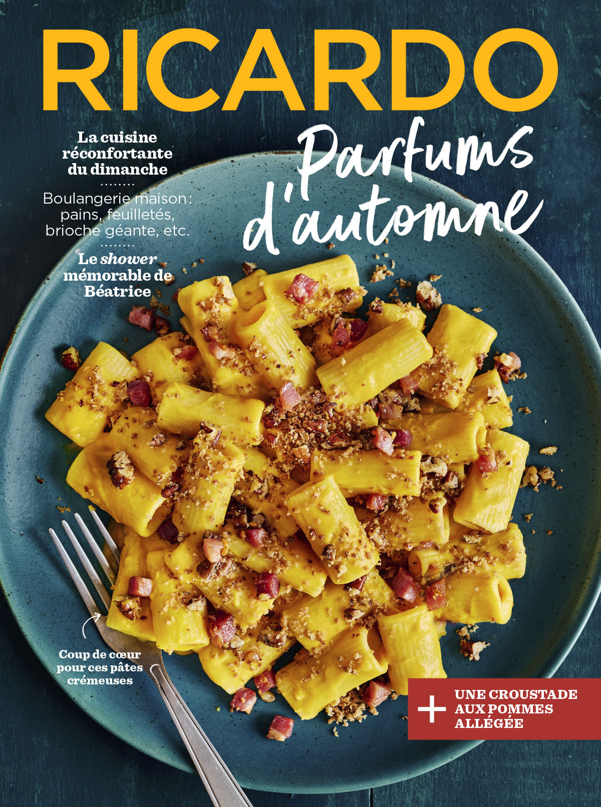 L'accès aux recettes exclusives du magazine « Parfums d'automne »