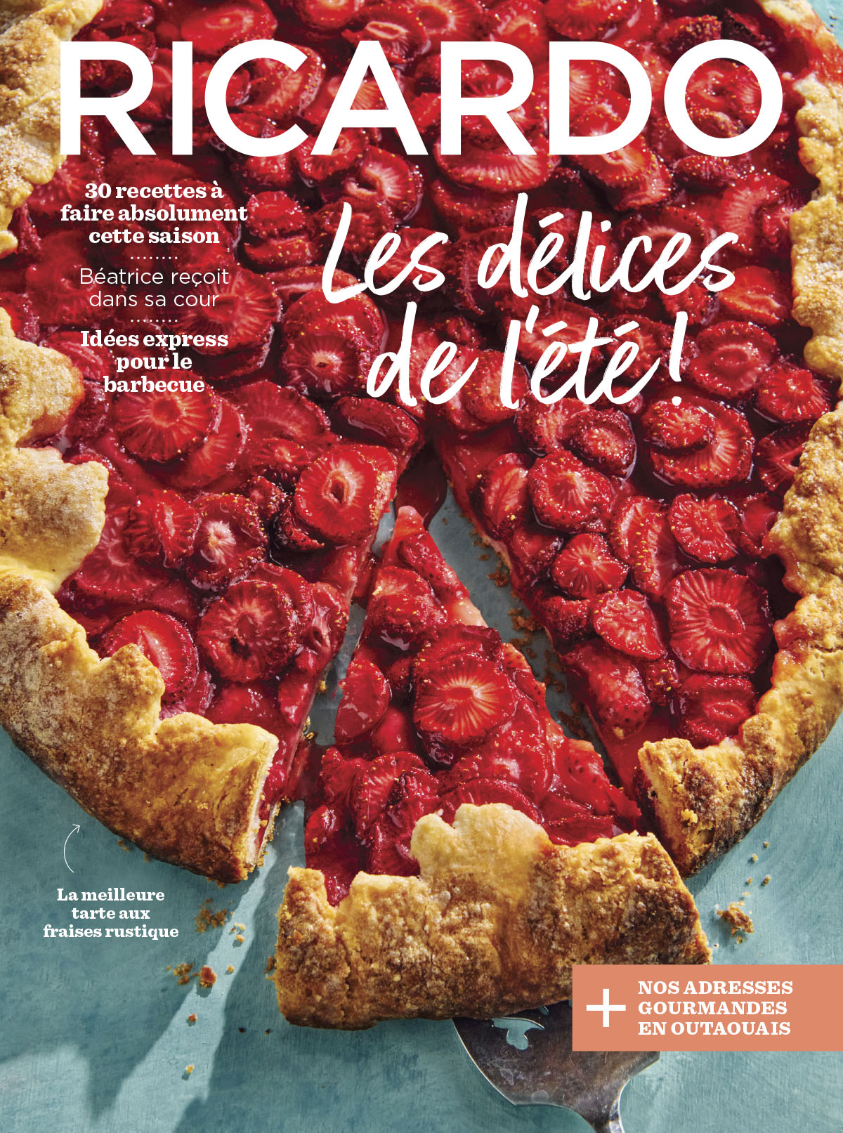 L'accès aux recettes exclusives du magazine « Les délices de l'été! »